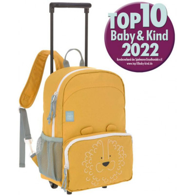 Lässig KIDS Trolley/Backpack About Friends lion