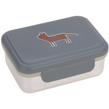 Lässig KIDS Lunchbox Stainless Steel Safari tiger