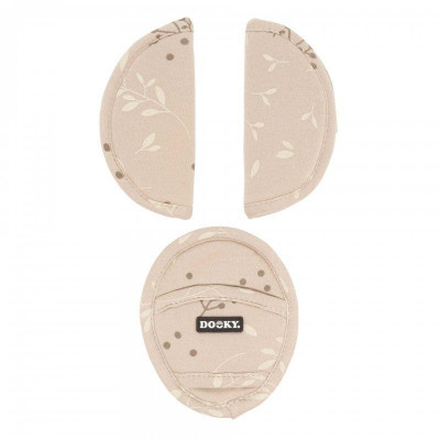 Chránič pásu Universal Pads Romantic Leaves Beige