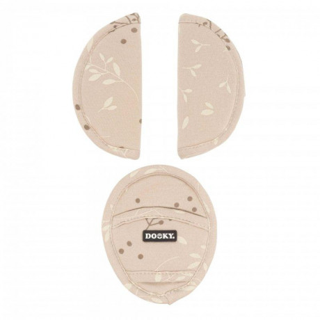 Chránič pásu Universal Pads Romantic Leaves Beige