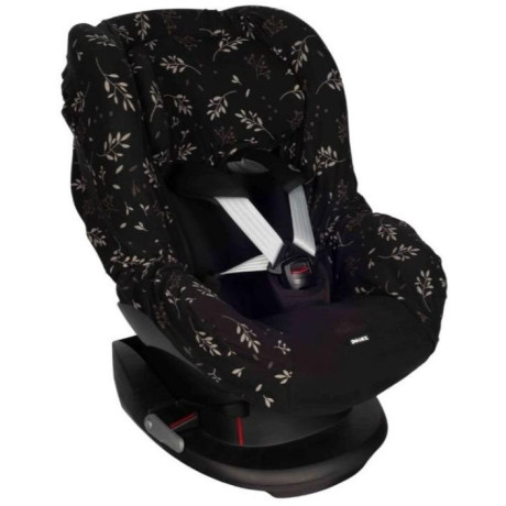 Potah na autosedačku Seat Cover Group1 Romantic Leaves Black