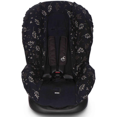 Potah na autosedačku Seat Cover Group1 Romantic Leaves Black