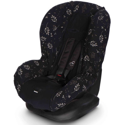 Potah na autosedačku Seat Cover Group1 Romantic Leaves Black