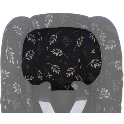 Potah na autosedačku Seat Cover Group1 Romantic Leaves Black