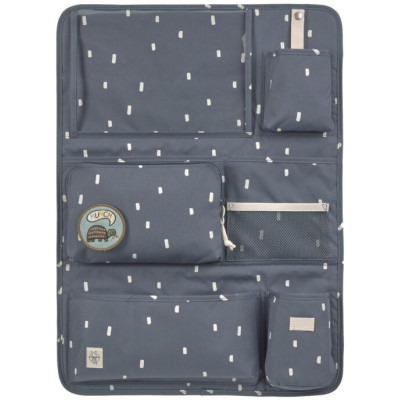 LÄSSIG KIDS LÄSSIG Car Wrap-to-Go Happy Prints midnight blue