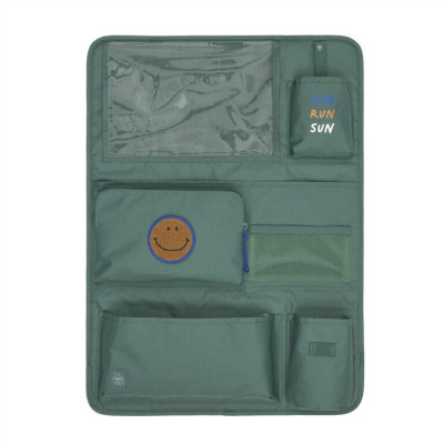 LÄSSIG KIDS LÄSSIG Car Wrap-to-Go Little Gang dark green