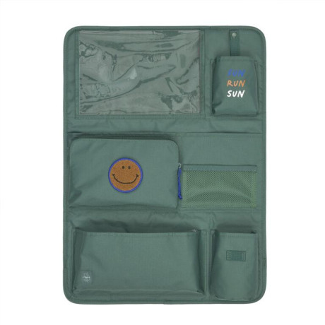 LÄSSIG KIDS LÄSSIG Car Wrap-to-Go Little Gang dark green