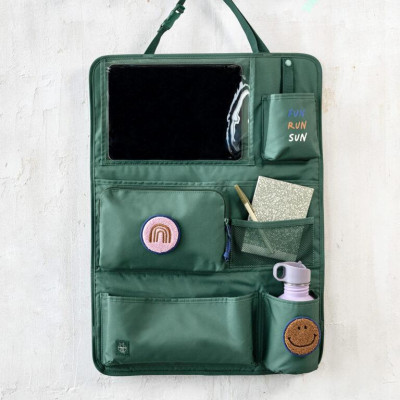 LÄSSIG KIDS LÄSSIG Car Wrap-to-Go Little Gang dark green