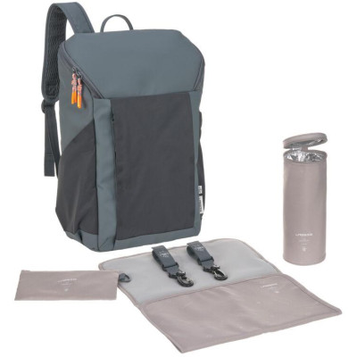 Lässig FAMILY LÄSSIG Green Label Slender Up Backpack 2024 Reflective anthracite