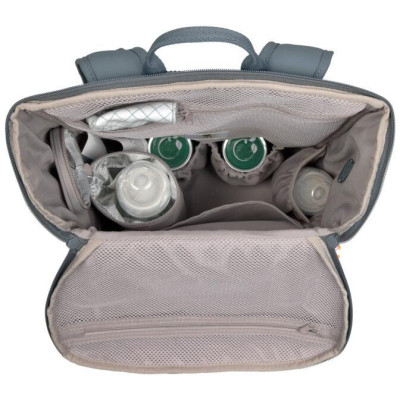 Lässig FAMILY LÄSSIG Green Label Slender Up Backpack 2024 Reflective anthracite