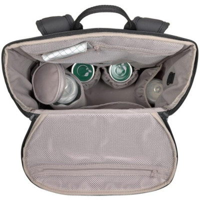 LÄSSIG FAMILY LÄSSIG Green Label Slender Up Backpack black