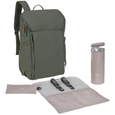 Lässig FAMILY LÄSSIG Green Label Slender Up Backpack olive