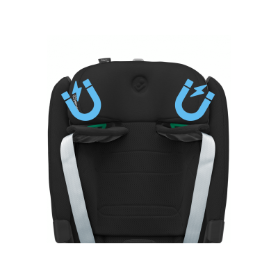 Titan Pro i-Size autosedačka Authentic Black