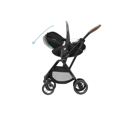 Pebble 360 Pro 2 autosedačka Essential Black + základna FamilyFix 360 Pro