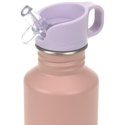 LÄSSIG KIDS LÄSSIG Bottle Stainless Steel Pattern Party rose/lilac