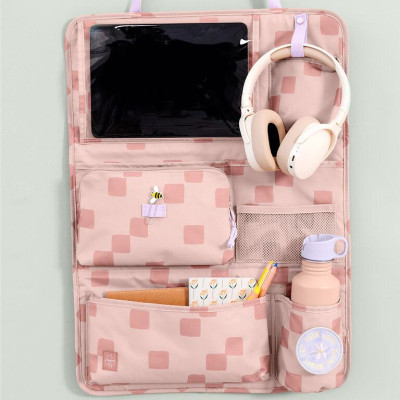 LÄSSIG KIDS LÄSSIG Car Wrap-to-Go Pattern Party rose