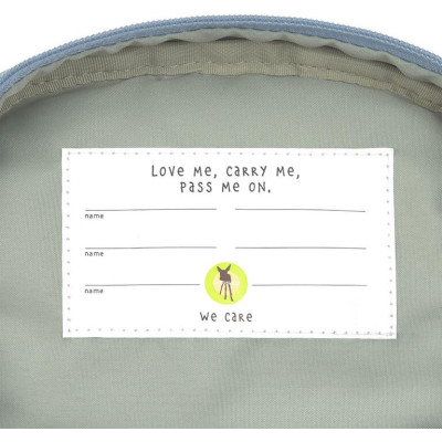 LÄSSIG KIDS LÄSSIG Mini Backpack Pattern Party blue