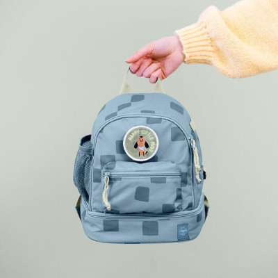 LÄSSIG KIDS LÄSSIG Mini Backpack Pattern Party blue