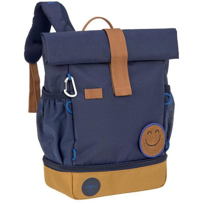 LÄSSIG KIDS LÄSSIG Mini Rolltop Backpack Little Gang navy