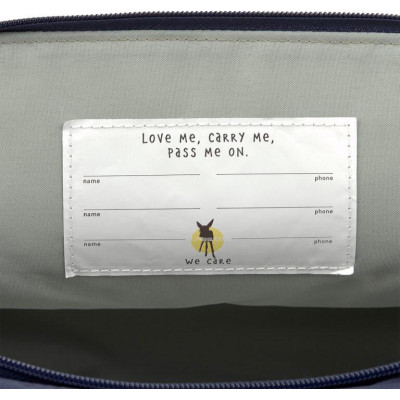 LÄSSIG KIDS LÄSSIG Mini Rolltop Backpack Little Gang navy