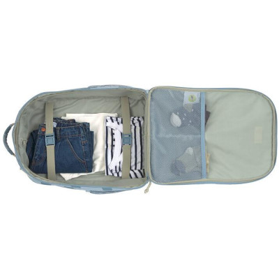 LÄSSIG KIDS LÄSSIG Trolley Pattern Party blue