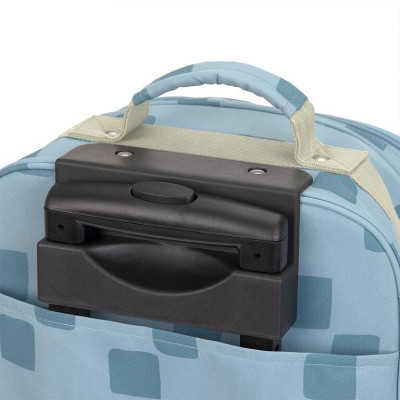 LÄSSIG KIDS LÄSSIG Trolley Pattern Party blue