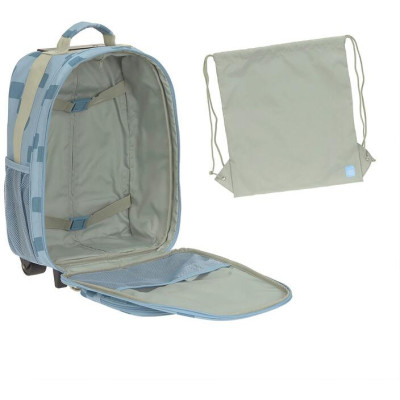 LÄSSIG KIDS LÄSSIG Trolley Pattern Party blue