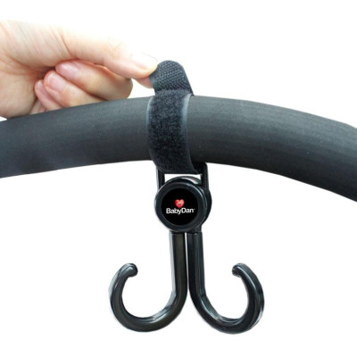 Baby Dan BabyDan Univerzální dvojitý háček na suchý zip, 2ks
