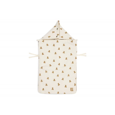 Fusak do autosedačky Mini Teddy Bear Waffle
