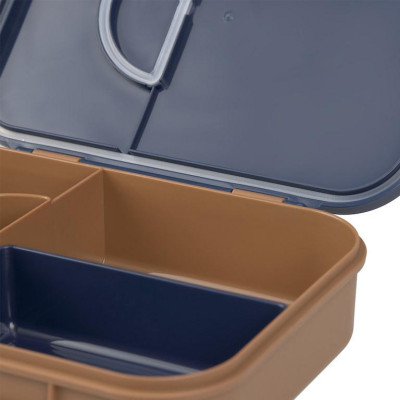 LÄSSIG KIDS LÄSSIG Lunchbox Bento Little Gang smile navy