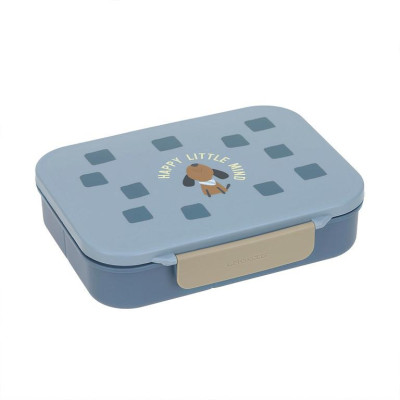 LÄSSIG KIDS LÄSSIG Lunchbox Bento Pattern Party blue/green