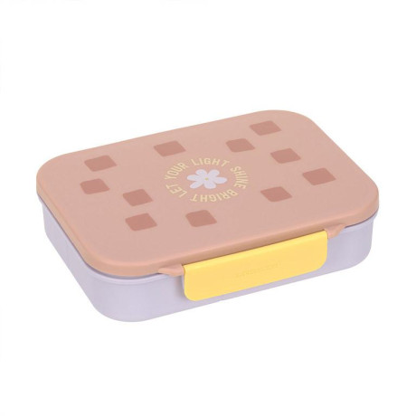LÄSSIG KIDS LÄSSIG Lunchbox Bento Pattern Party rose/lilac