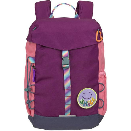 LÄSSIG KIDS LÄSSIG Big Outdoor Backpack Unique berry/pink