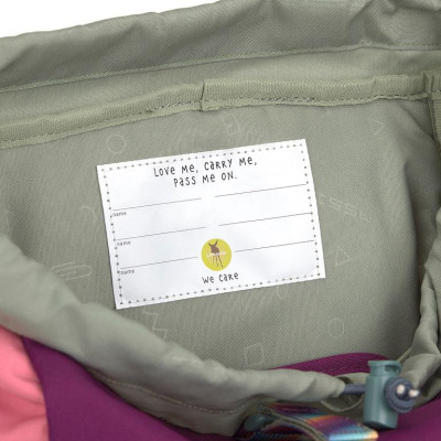 LÄSSIG KIDS LÄSSIG Big Outdoor Backpack Unique berry/pink