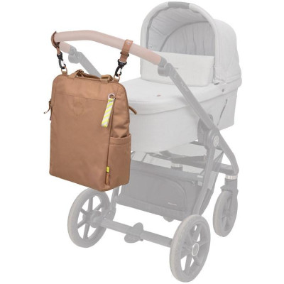 LÄSSIG FAMILY LÄSSIG Green Label Conversion Backpack almond