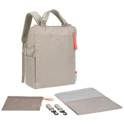 LÄSSIG FAMILY LÄSSIG Green Label Conversion Backpack beige