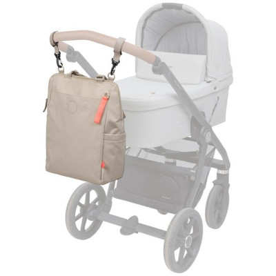 LÄSSIG FAMILY LÄSSIG Green Label Conversion Backpack beige