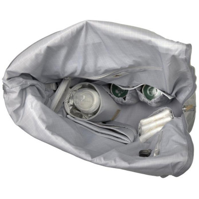 LÄSSIG FAMILY LÄSSIG Green Label Rolltop Backpack 2023 grey mélange - Limited Edition
