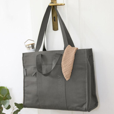 LÄSSIG FAMILY LÄSSIG Green Label Tote Up Bag 2024 anthracite