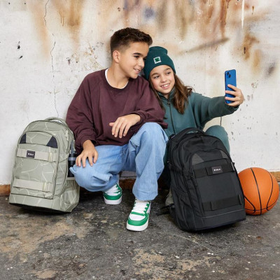 LÄSSIG SCHOOL LÄSSIG School Backpack Origin Bold black