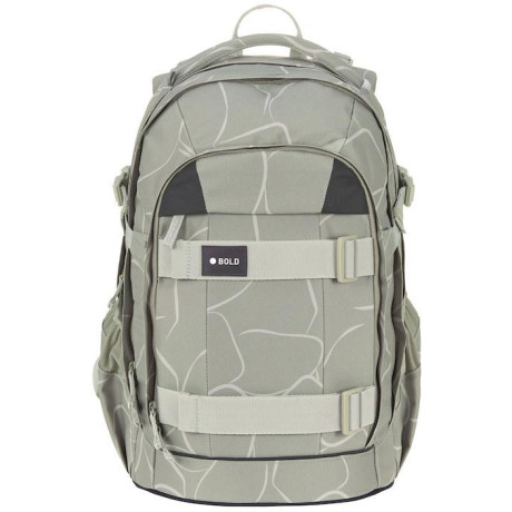LÄSSIG SCHOOL LÄSSIG School Backpack Origin Bold curve sage