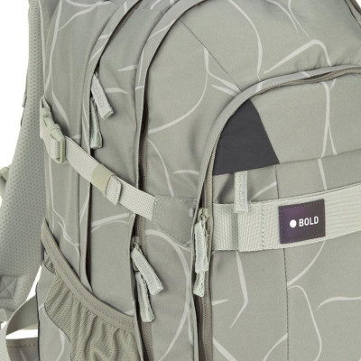 LÄSSIG SCHOOL LÄSSIG School Backpack Origin Bold curve sage