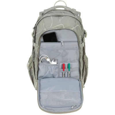 LÄSSIG SCHOOL LÄSSIG School Backpack Origin Bold curve sage