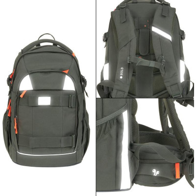 LÄSSIG SCHOOL LÄSSIG School Backpack Origin Bold dark olive