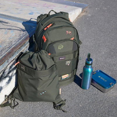 LÄSSIG SCHOOL LÄSSIG School Backpack Origin Bold dark olive