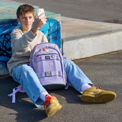 LÄSSIG SCHOOL LÄSSIG School Backpack Origin Bold lavender