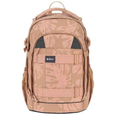 LÄSSIG SCHOOL LÄSSIG School Backpack Origin Bold leaves caramel