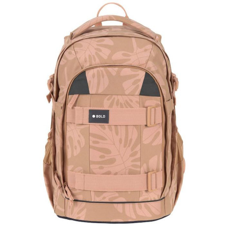 LÄSSIG SCHOOL LÄSSIG School Backpack Origin Bold leaves caramel