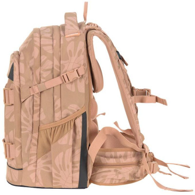 LÄSSIG SCHOOL LÄSSIG School Backpack Origin Bold leaves caramel