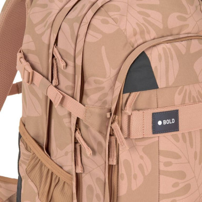 LÄSSIG SCHOOL LÄSSIG School Backpack Origin Bold leaves caramel